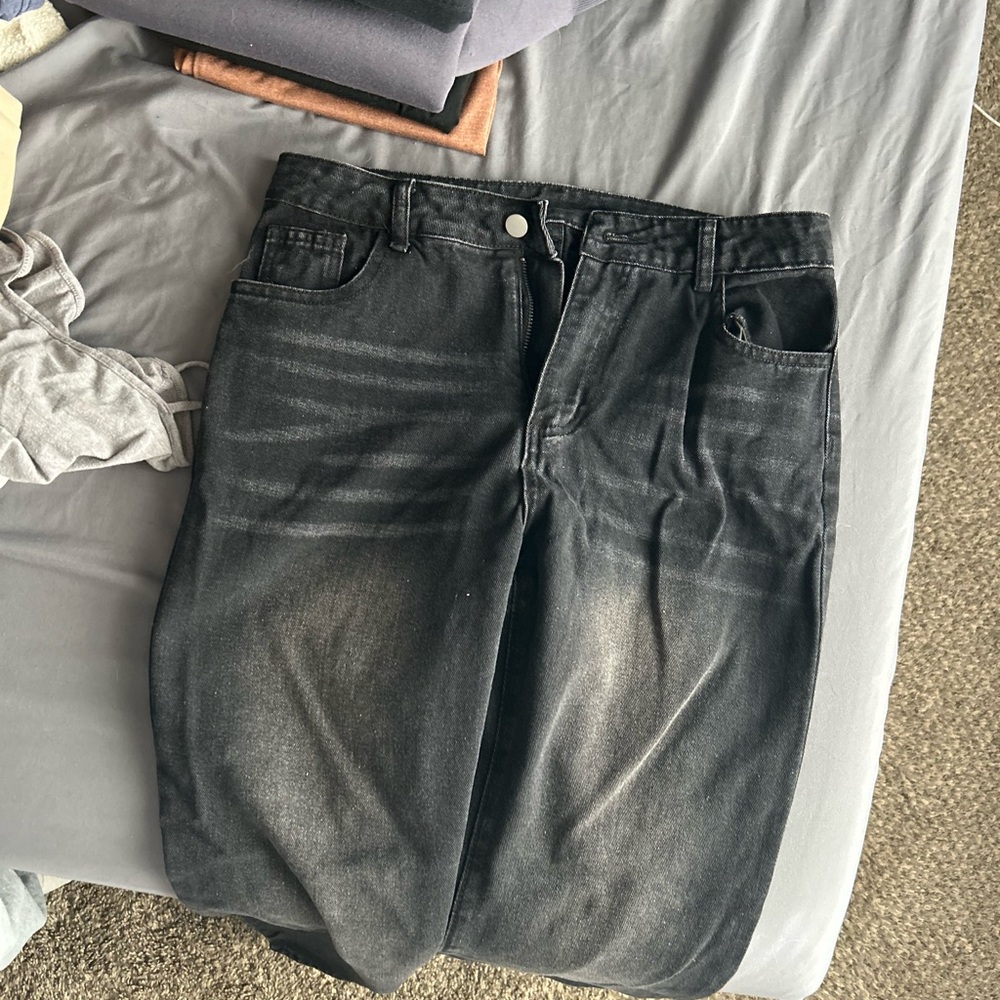 Black Denim Jeans